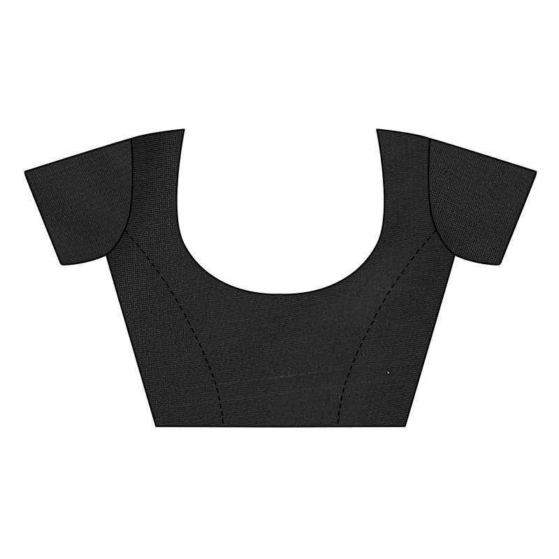 Multi Color Printed art silk Indian Style Saree With Blouse Piece