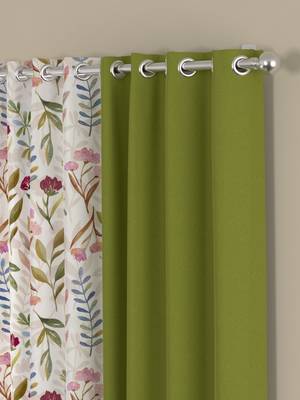 ROSARA HOME Sumo Matty Voile Pack of 4 Window Curtains 2