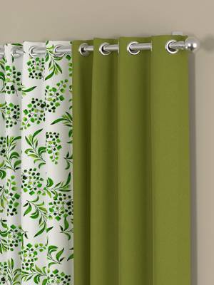 ROSARA HOME Sumo Matty  Pack of 4 Window Curtains 2