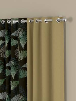 ROSARA HOME Sumo Matty  Pack of 4 Window Curtains 2
