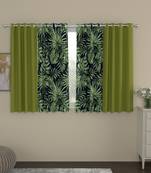 ROSARA HOME Sumo Matty  Pack of 4 Window Curtains