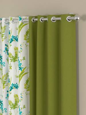 ROSARA HOME Sumo Matty  Pack of 4 Window Curtains 2