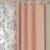 ROSARA HOME Erba Belle Pack of 4 Window Curtains