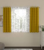 ROSARA HOME Ottoman Emily Pack of 4 Window Curtains