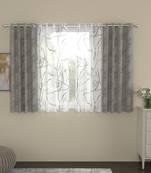 ROSARA HOME Regal Wallace Pack of 4 Window Curtains