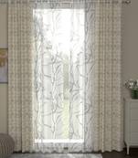 ROSARA HOME Reggio Wallace Pack of 4 Door Curtains