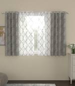 ROSARA HOME Regal Bruno Pack of 4 Window Curtains
