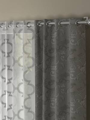 ROSARA HOME Regal Bruno Pack of 4 Door Curtains 2