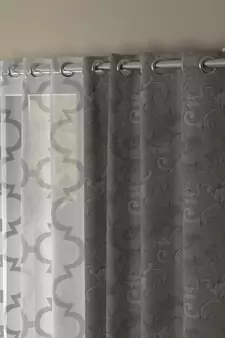ROSARA HOME Regal Bruno Pack of 4 Door Curtains