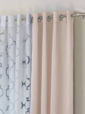 ROSARA HOME Erba Bruno Pack of 4 Window Curtains 2