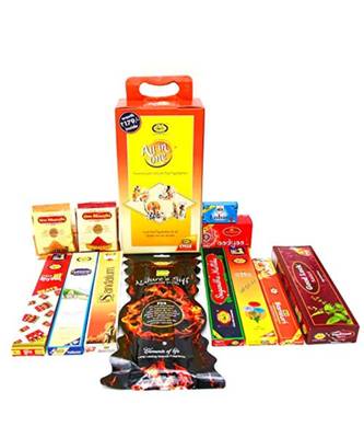 Cycle Pure Agarbathies All in One Pack of 2 Mix of Different Fragrances Incense Sticks 3