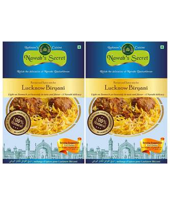 Nawab's Secret Lucknows Biryani Masala, 55 Grams Pack Of 2 1