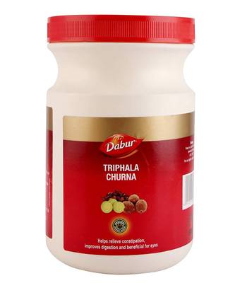 Dabur Triphala Churna Ayurvedic Remedy for Gastro Intestinal Health - 500 g 3