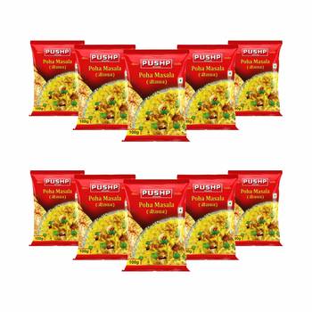 Pushp Jeeravan (Poha Masala) 100g (Pack of 10) 1