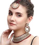 Maroon Pearl Jewellery