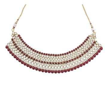 Maroon Pearl Jewellery 3