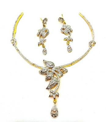 Designer cz Necklace set 1