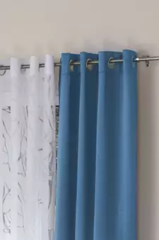 ROSARA HOME Erba Wallace Pack of 4 Window Curtains