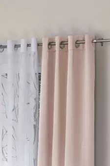 ROSARA HOME Erba Wallace Pack of 4 Window Curtains