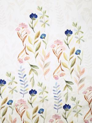 ROSARA HOME Grace Voile  Pack of 4 Door Curtains 3