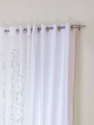 ROSARA HOME Mateo Emily Pack of 4 Window Curtains 2