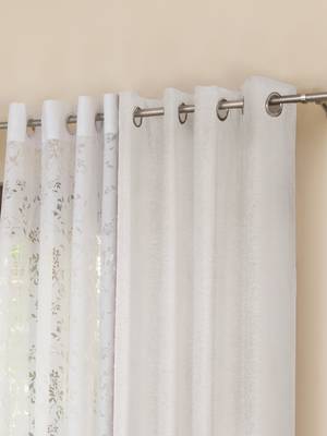 ROSARA HOME Mateo Emily Pack of 4 Door Curtains 2