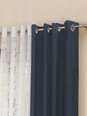 ROSARA HOME Mateo Emily Pack of 4 Door Curtains 2