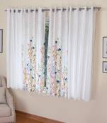 ROSARA HOME Mateo Grace Panel Pack of 4 Window Curtains
