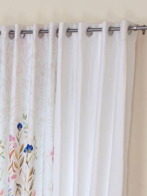 ROSARA HOME Mateo Grace Panel Pack of 4 Window Curtains 2