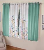 ROSARA HOME Mateo Grace Panel Pack of 4 Window Curtains