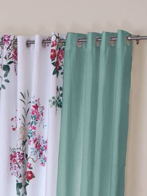 ROSARA HOME Mateo Kai Panel Pack of 4 Window Curtains 2