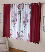 ROSARA HOME Mateo Kai Panel Pack of 4 Window Curtains
