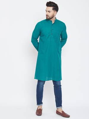 Bluewoven Pure Cotton Men Kurtas 1