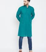 Bluewoven Pure Cotton Men Kurtas