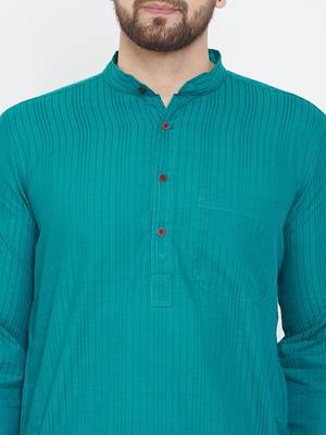 Bluewoven Pure Cotton Men Kurtas 5
