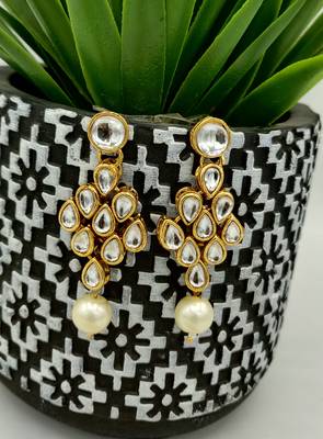 White kundan necklace sets 5