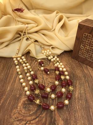 Red necklace-sets 1