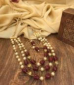 Red necklace-sets