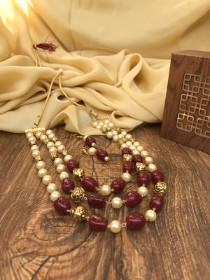 Red necklace-sets 2