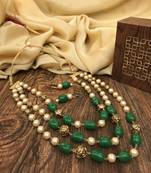 Green necklace-sets