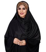 Justkartit Women Chiffon Lycra Printed Tie Knot Ready To Wear Hijab Scarf