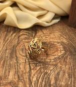 Abdesigns Exclusive Leaf Petal Ring