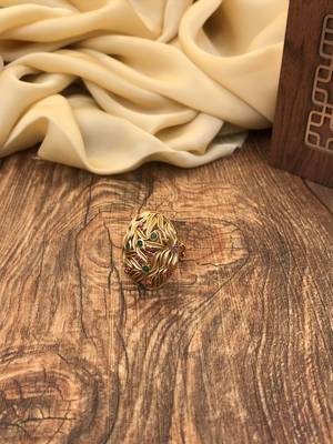 Abdesigns Exclusive Leaf Petal Ring 2