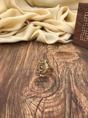 Ruby Bollywood Replica Antique Ring 3