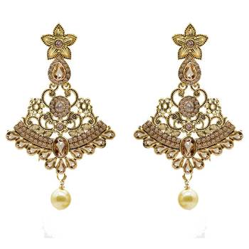Gold earrings 2