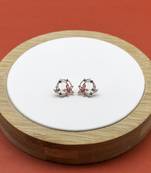 multicolor studs earrings