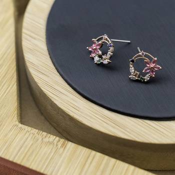 multicolor studs earrings 2