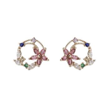multicolor studs earrings 3