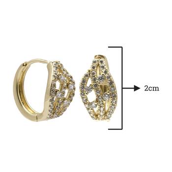 Gold earrings 2