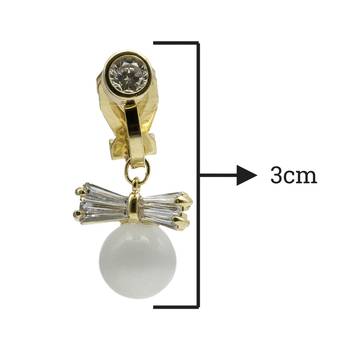 Gold earrings 3